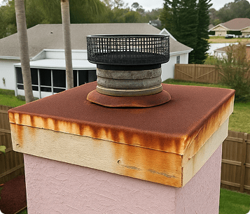 Chimney chase Chimney chase