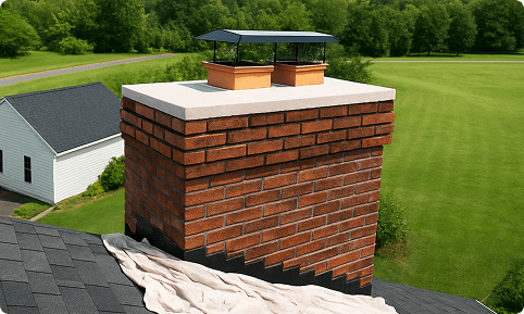 step Chimney Inspection