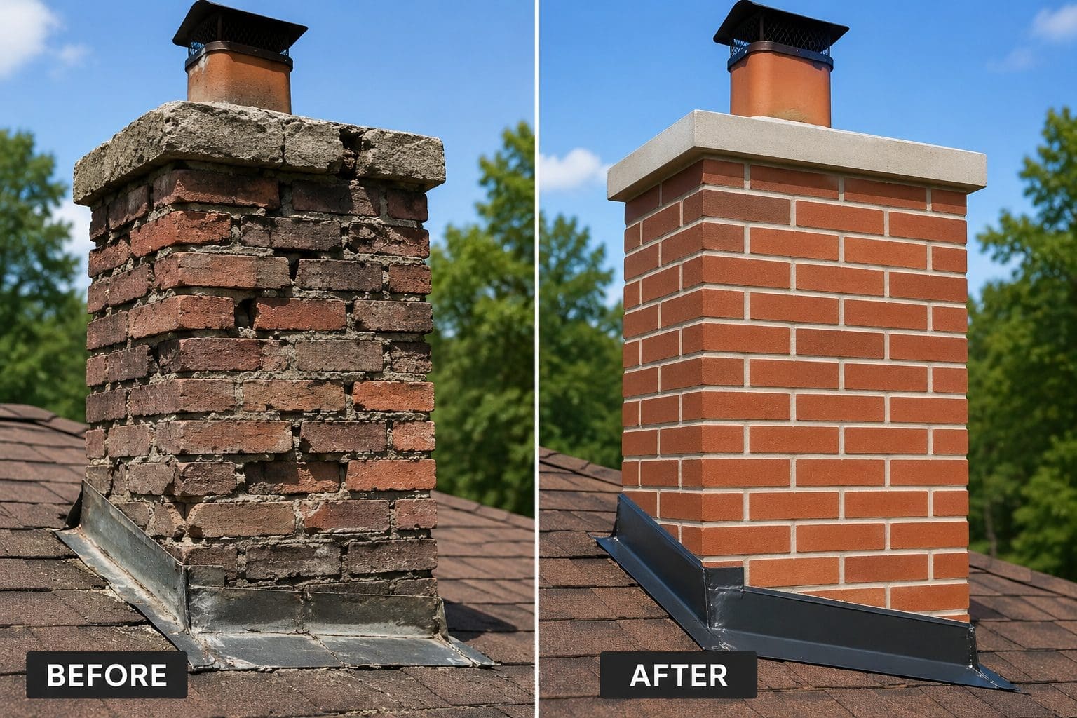 Chimney Restoration in Woodsboro : Full-Service Repair and Liner Install by MCP Chimney Services